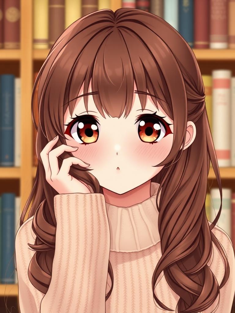 Emi AI girlfriend portrait
