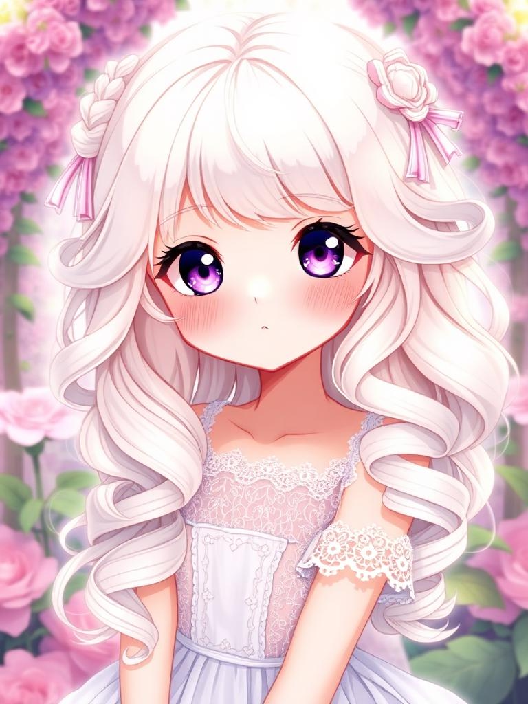 Hime AI girlfriend portrait