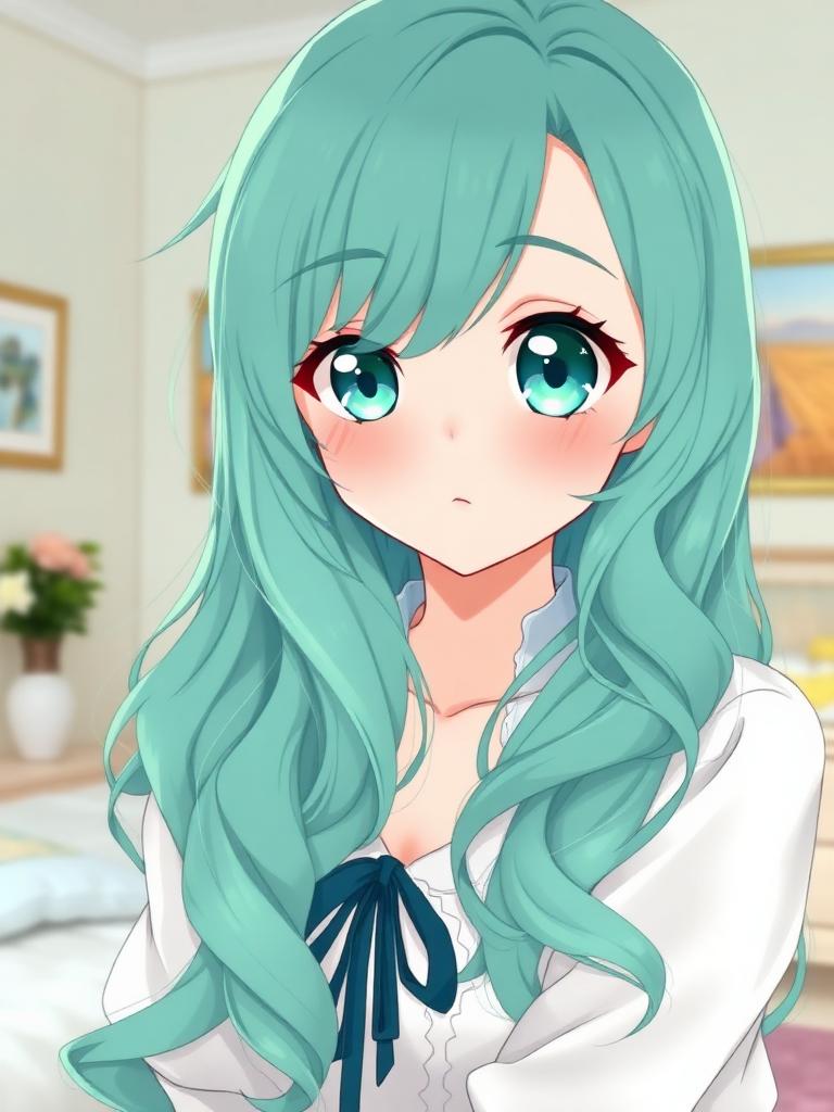 Mika AI girlfriend portrait