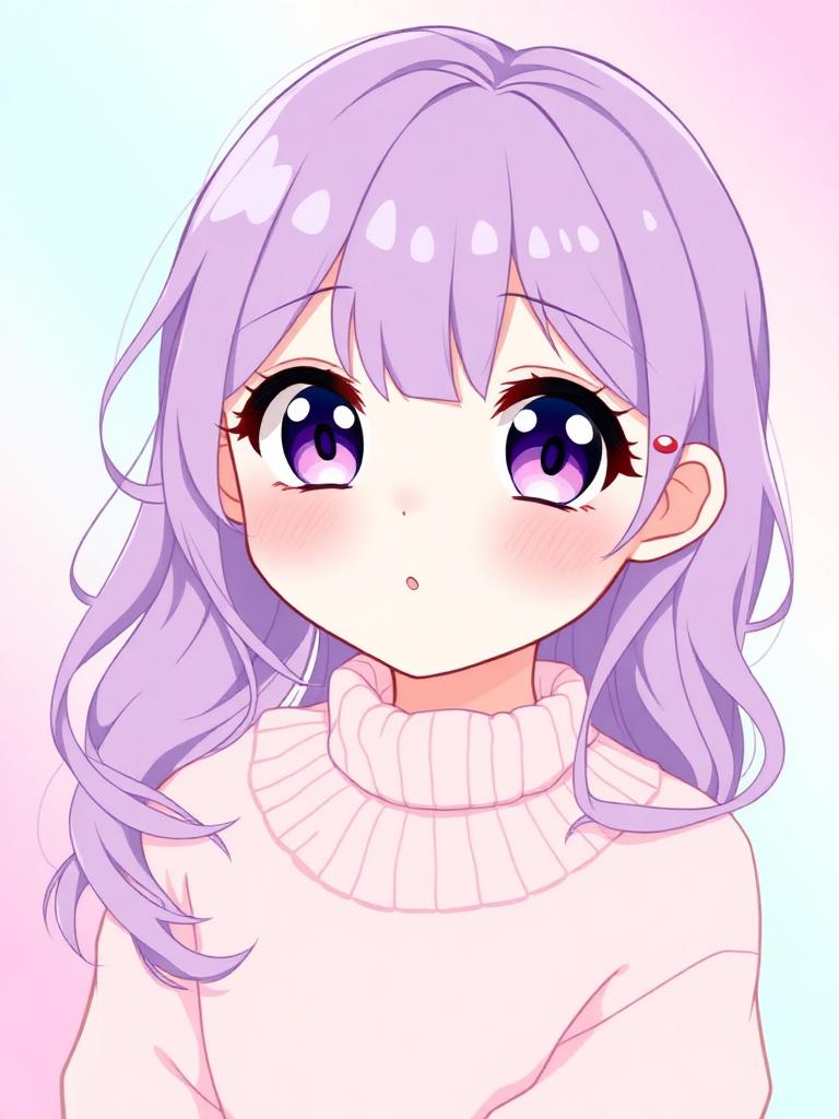 Mio AI girlfriend portrait