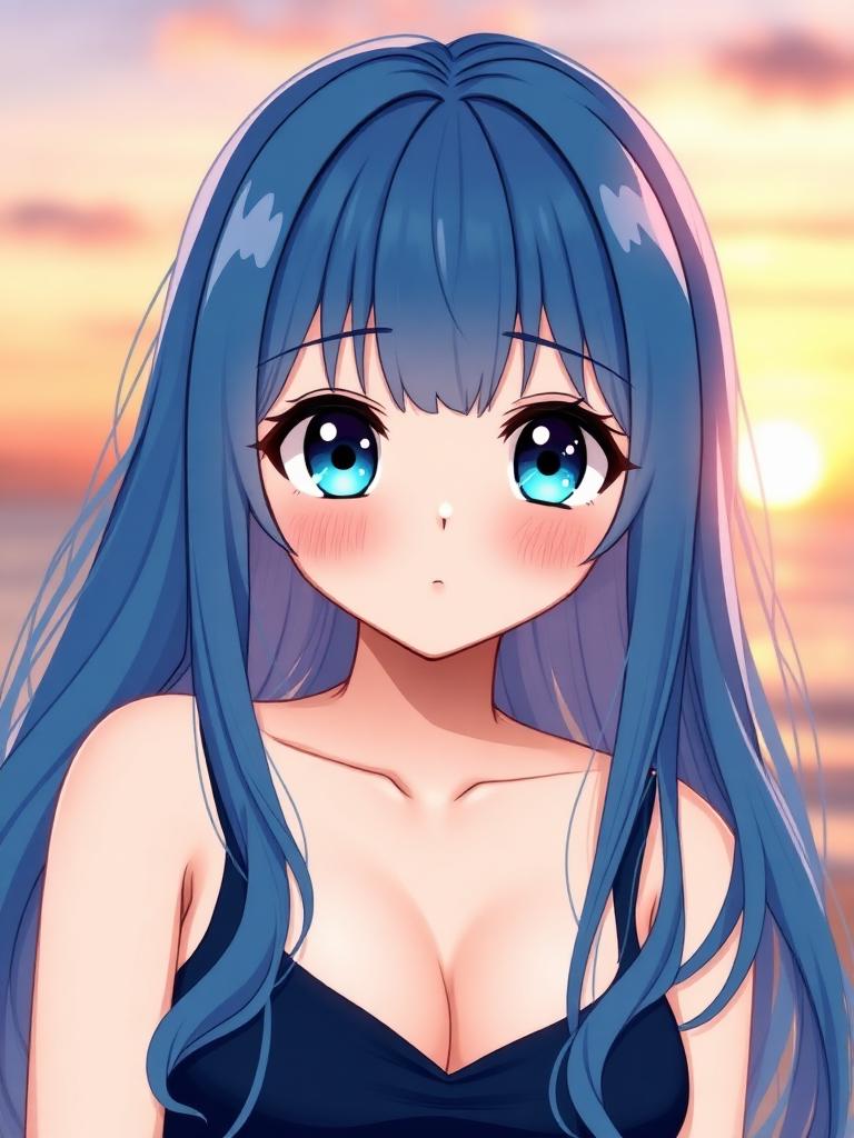 Nami AI girlfriend portrait