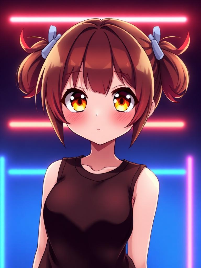 Rin AI girlfriend portrait