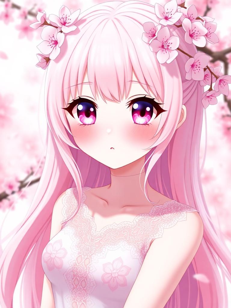 Sakura AI girlfriend portrait