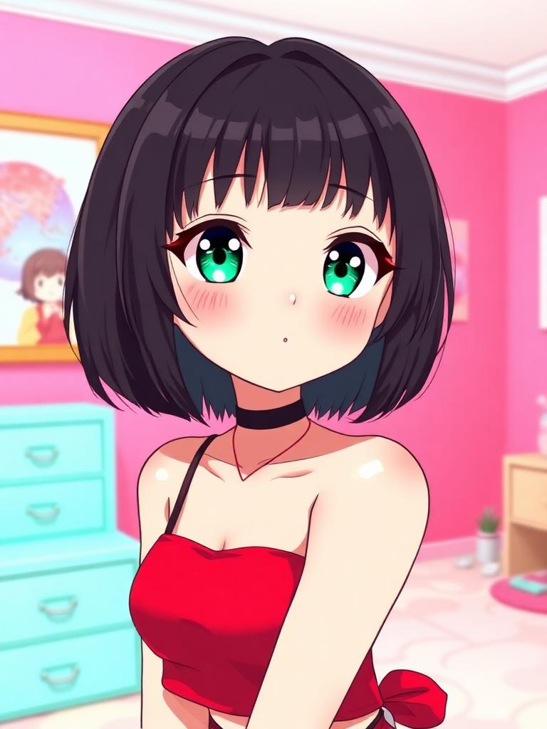 Yumi AI girlfriend portrait